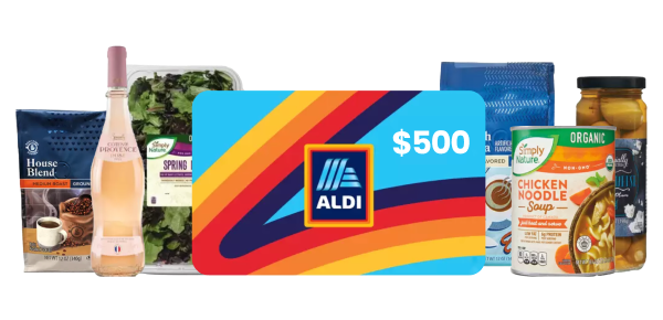 $500 ALDI gift card